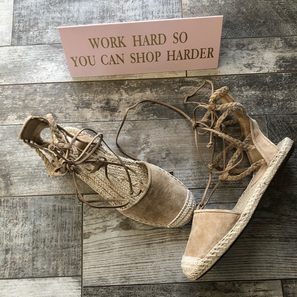 Schutz Faux Suede espadrilles - Picture 2 of 7